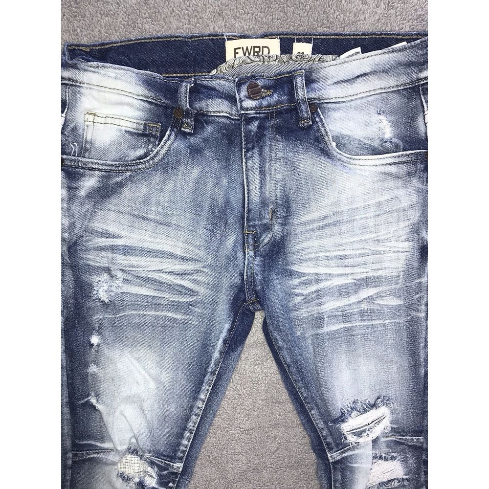Kids Fwrd Denim Jeans 29x30 Cotton Blend Stretch Distressed Size 20 — image 5 of 8